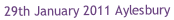  29th January 2011 Aylesbury